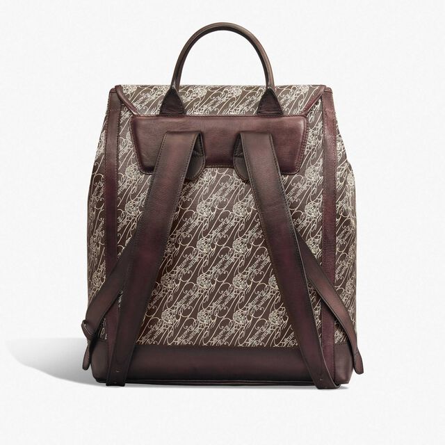 Sac À Dos Toile Marbeuf Backpack, DARK BROWN + MADURO, hi-res 3