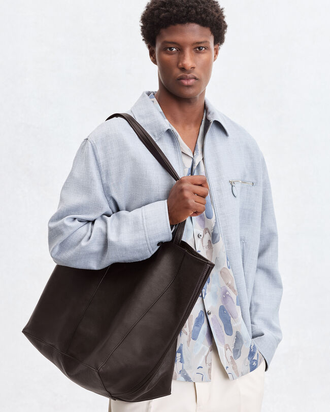 Carry More Tote Bag, Dark Brown, hi-res