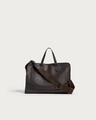 Un Jour Briefcase, Dark Brown, hi-res