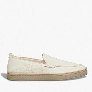 Eden Scritto Leather Loafer, OFF WHITE, hi-res