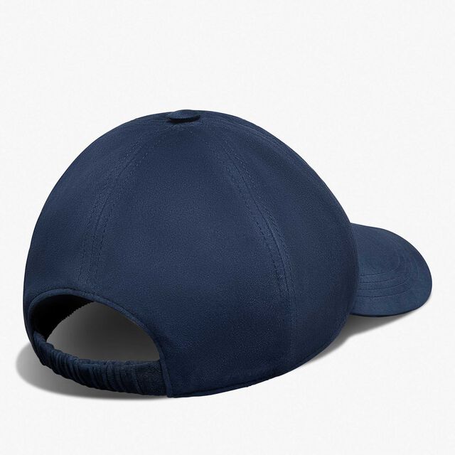 Casquette Berluti Thabor En Suède, BLUE NIGHT SKY, hi-res 2