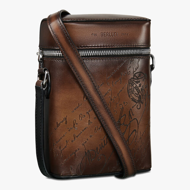 Free Scritto Leather Messenger, TDM INTENSO, hi-res 2
