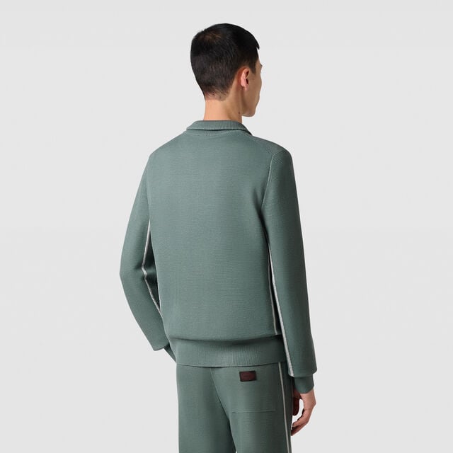 Shadow Half-Zip, PRASIN GREEN, hi-res 3