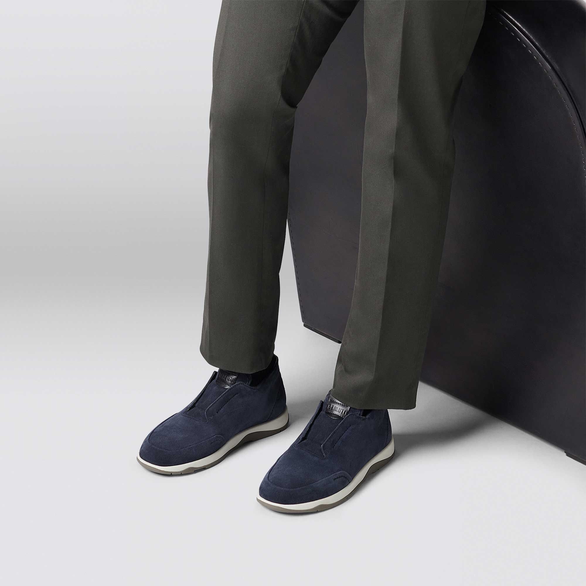 【BERLUTI】エシャペ スクリット スエード スリッポン エシャペ スクリット スエード スリッポン | ベルルッティ JP