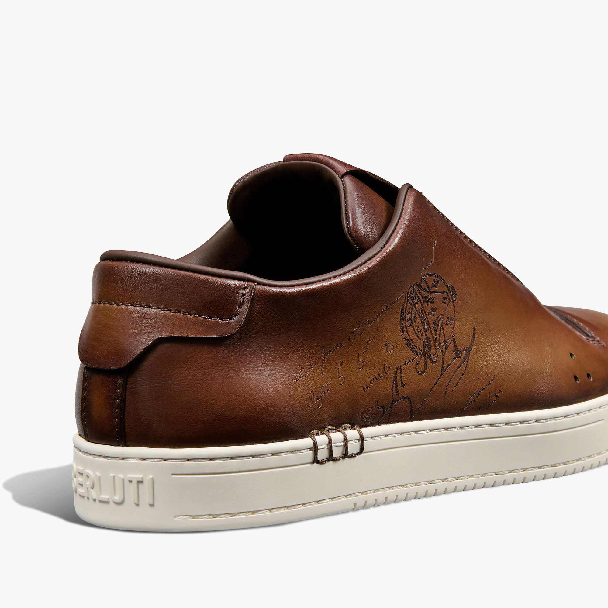 Playtime Scritto Venezia Calf Leather Sneaker Slip On