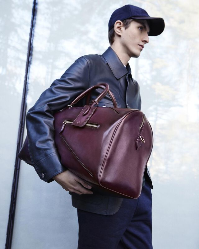 Jour Off GM Leather Travel Bag, GRAPES, hi-res 2