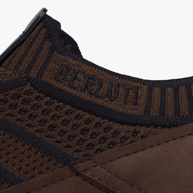 Shadow Knit, Nubuck Calf And Lagoon Calf Sneaker, LEGNO, hi-res 8