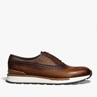 Fast Track Leather Sneaker, CACAO INTENSO, hi-res