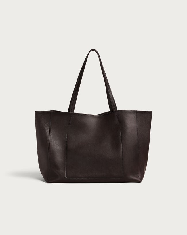 Carry More Tote Bag, Dark Brown, hi-res