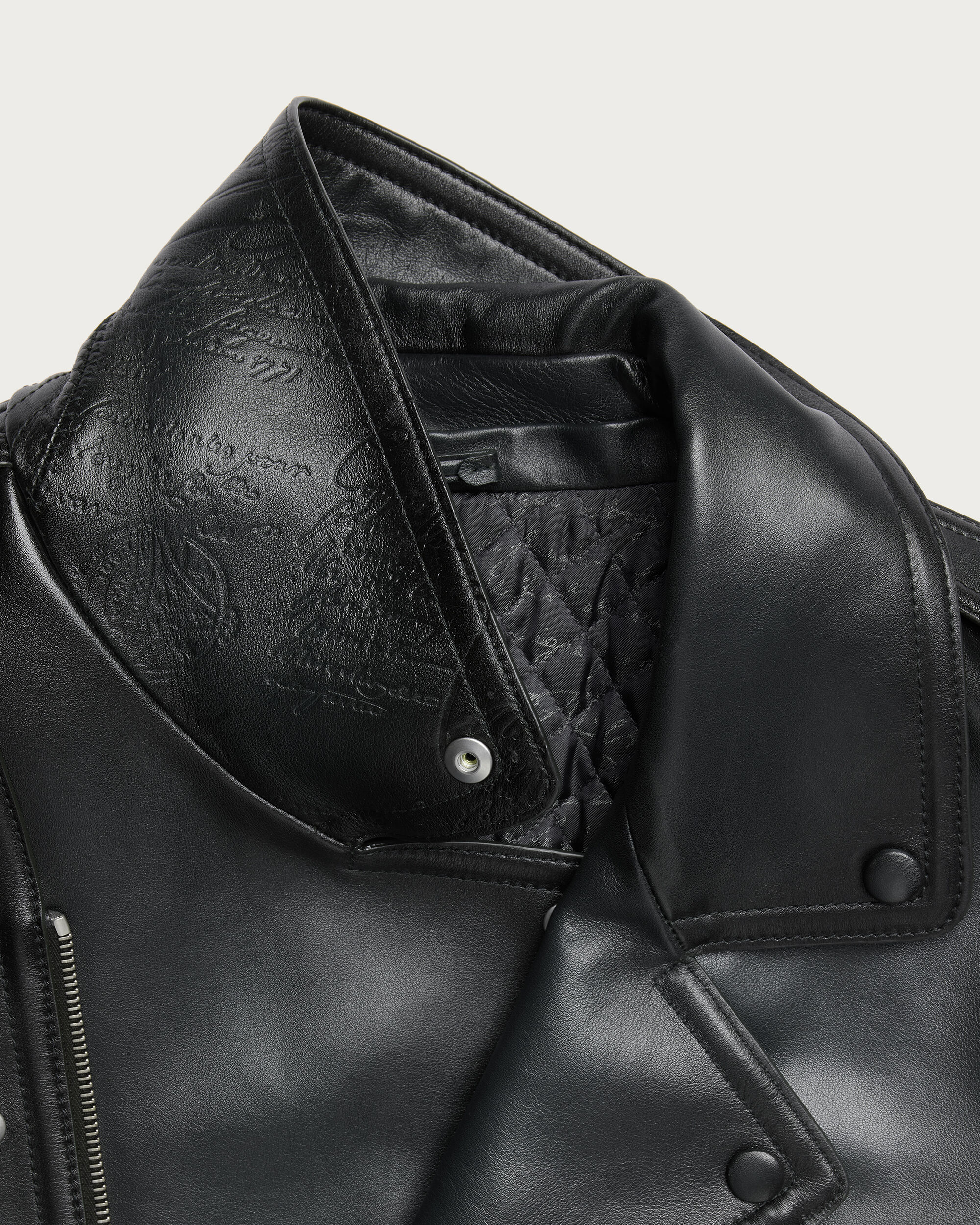 レザーパティーヌ アンジュール ライダースジャケット | ベルルッティ JP