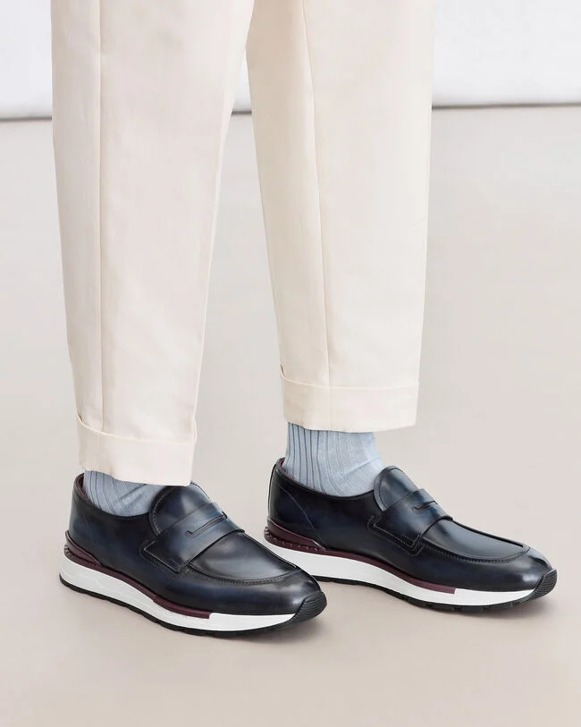 Fast Track Loafer, Nero Blu, hi-res