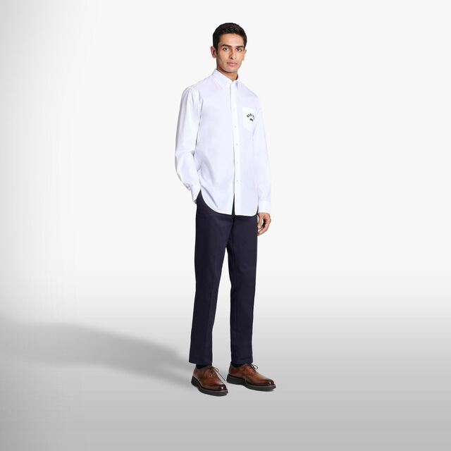 Chemise Alessandro Avec Poche Logo, BLANC OPTIQUE, hi-res 4