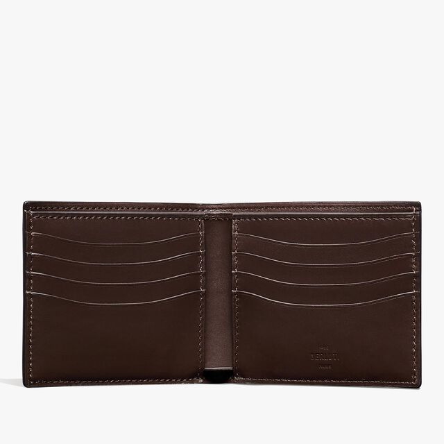 Makore Scritto Leather Wallet, MIMOSA, hi-res 3