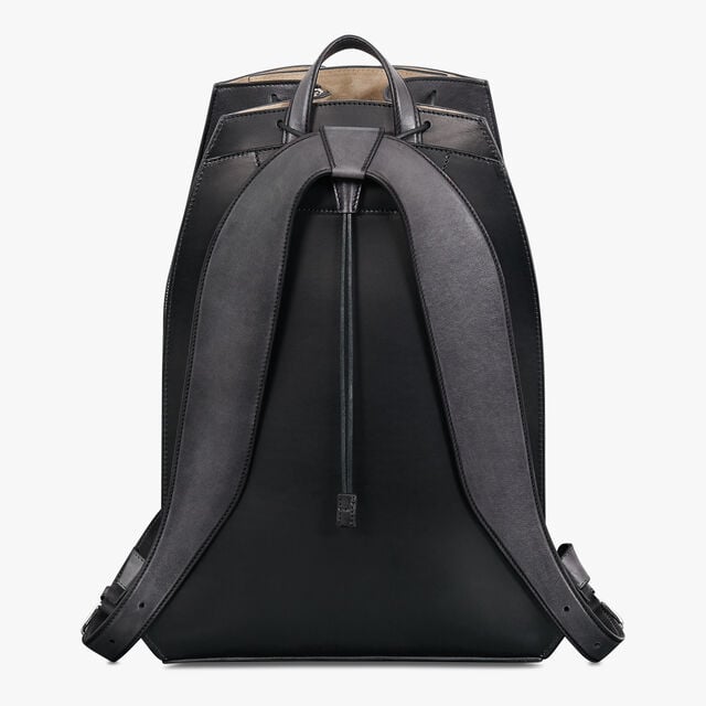 Alessandro Leather Backpack, NERO GRIGIO, hi-res 3