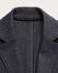 Jersey Jacket with Leather Details, Dark Grey Melange, Image 1