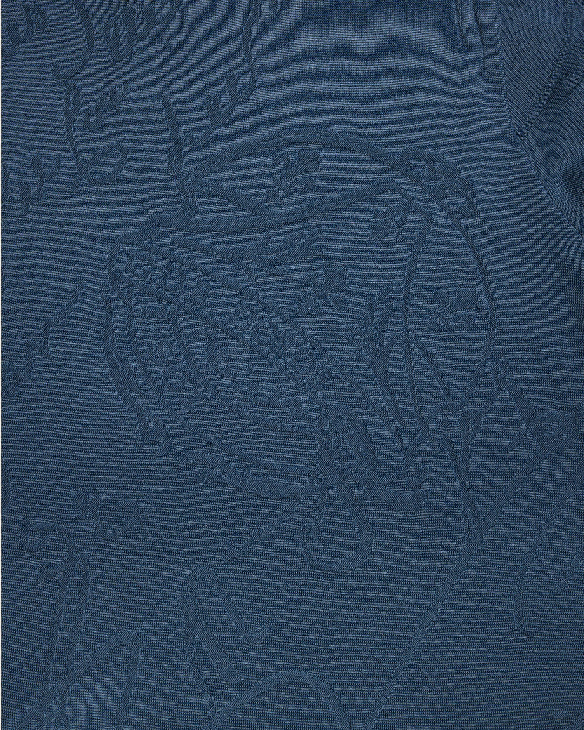 Pull Motif Scritto Diagonal, Oceanic Wave, Image 1