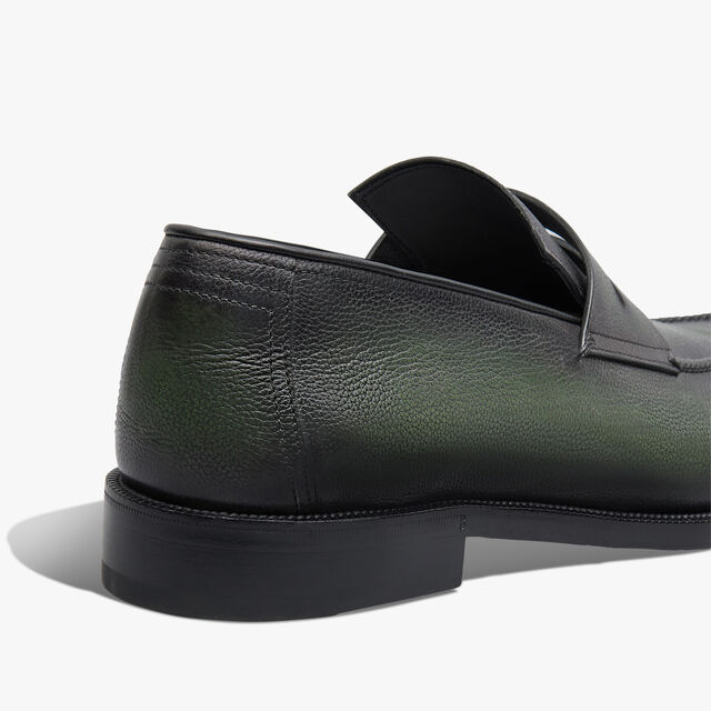 Andy Démesure Neo Flex Venezia Softy Calf Leather Loafer, NERO VERDE, hi-res 5