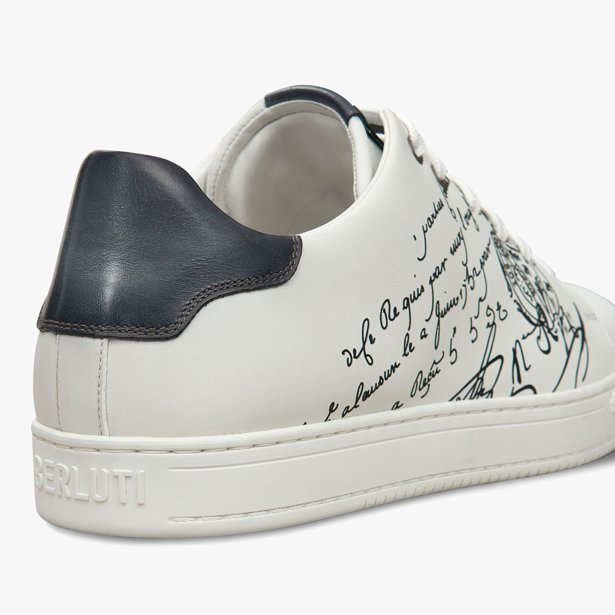 Playtime Scritto Leather Sneaker, LIGHT ALUMINIO, hi-res 5