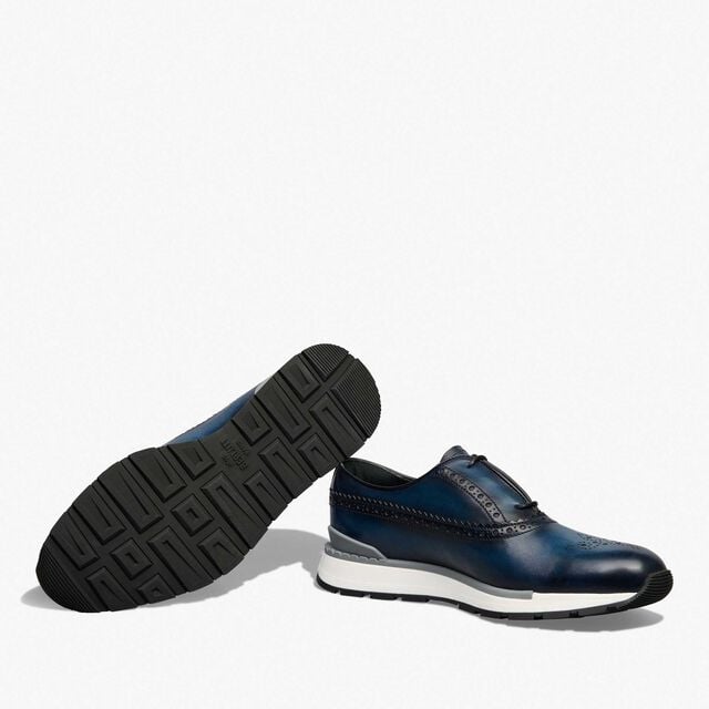 Fast Track Leather Sneaker, DENIM CHIARO, hi-res 4