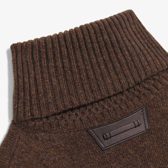 Classic Cashmere Turtleneck, EARTH BROWN, hi-res 6