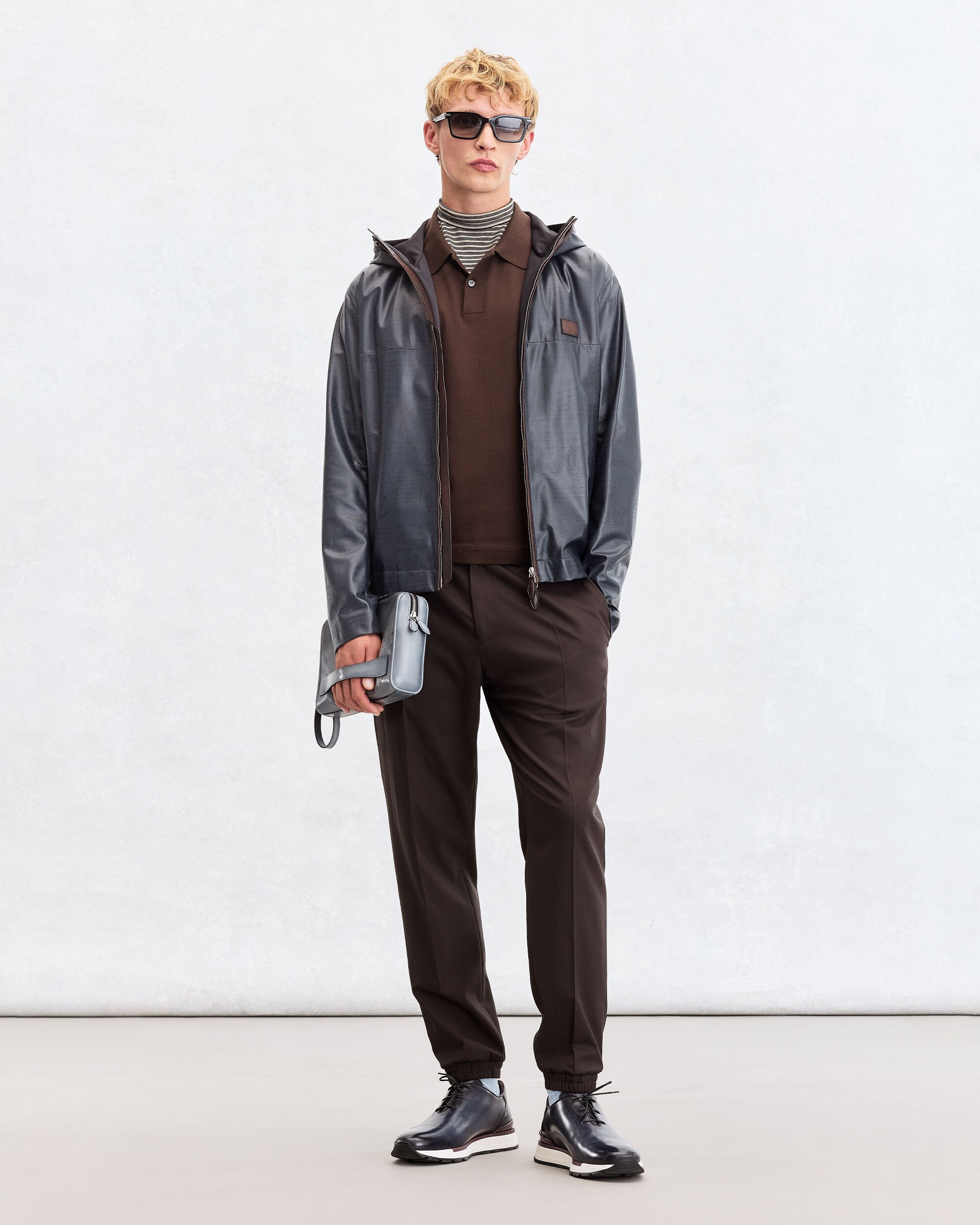 Alessandro Fast Track Oxford, Nero Blu, hi-res