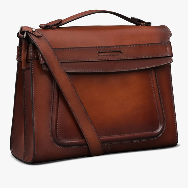 Andy Messenger Leather Briefcase