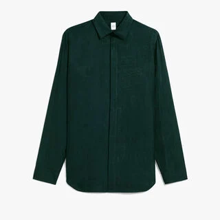 アンディ コットン シルク スクリット シャツ アンディ コットン シルク スクリット シャツ