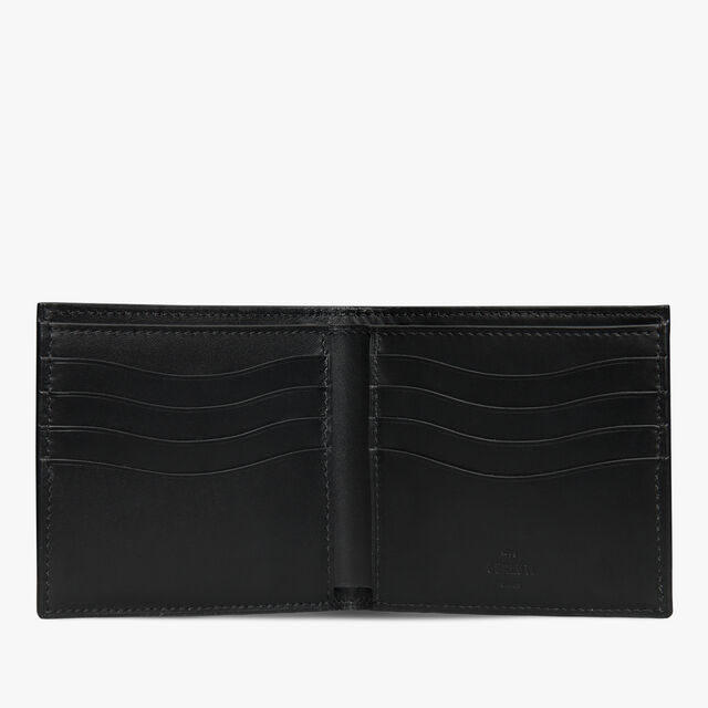 Makore Scritto Leather Wallet, OLIVE, hi-res 3