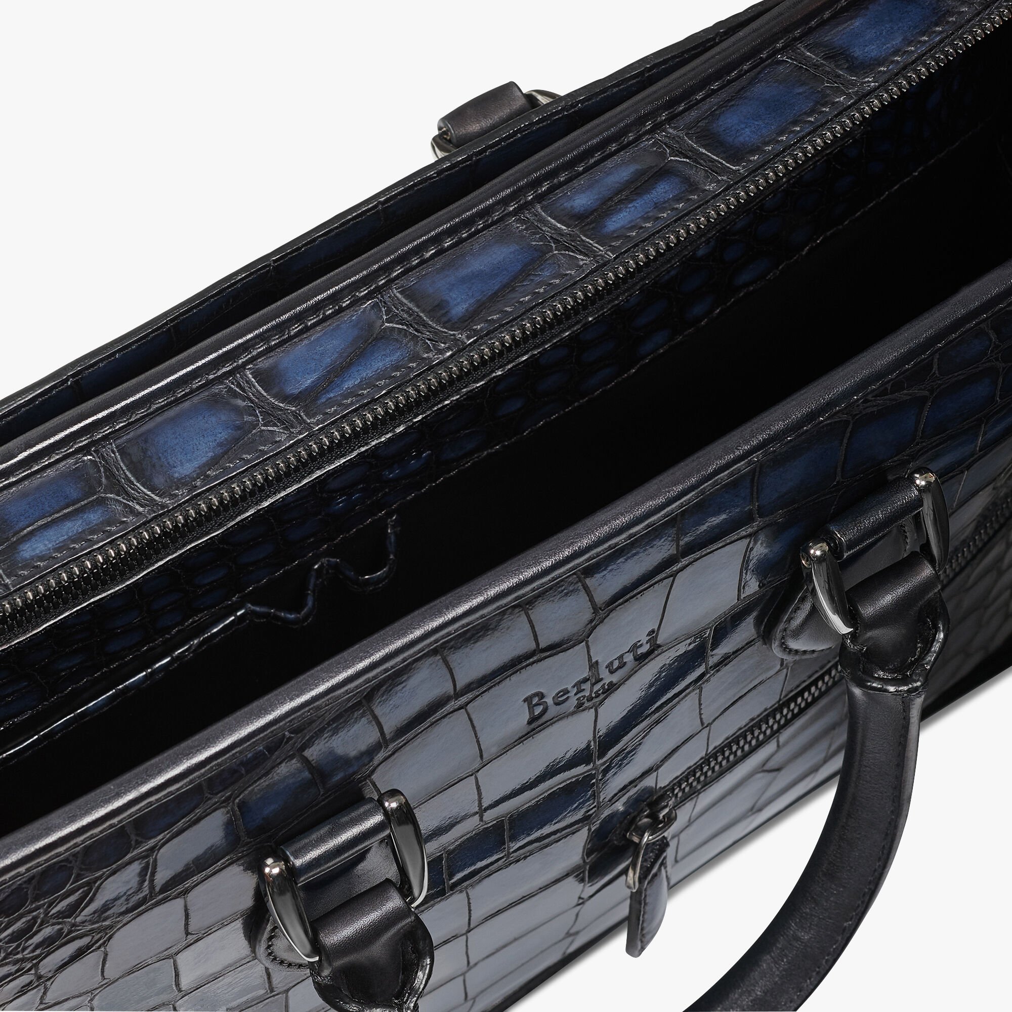 Mini hot sale black briefcase
