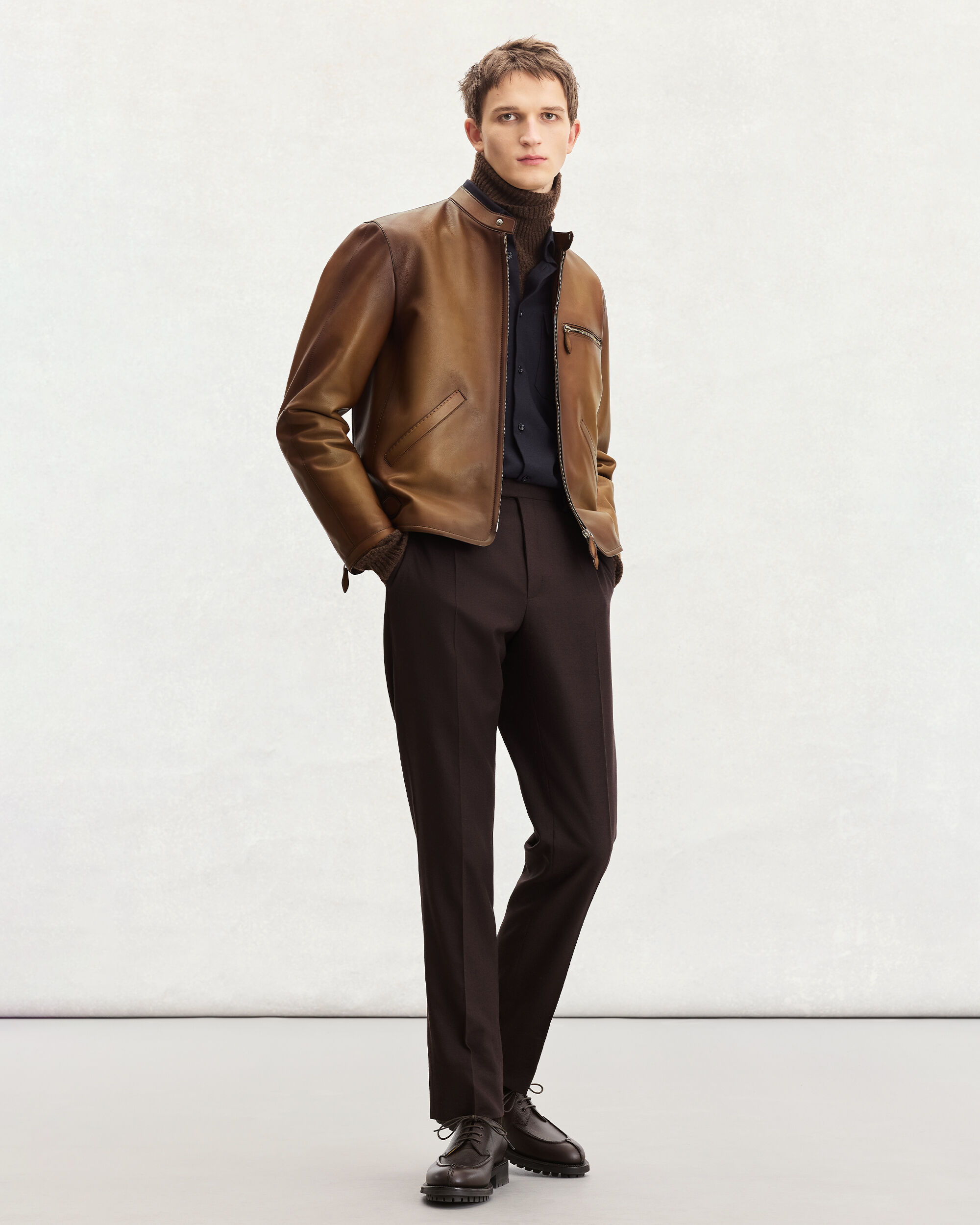 Leather Patina Un Jour Biker | Berluti CA