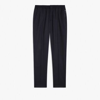 Wool Drawstring Pants, COLD NIGHT BLUE, hi-res