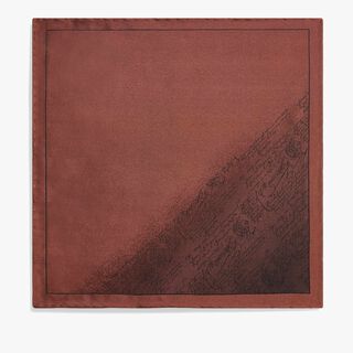 Scritto Degrade Handkerchief, CHESTNUT BROWN, hi-res