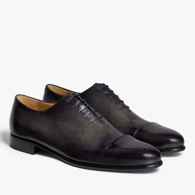 Gaspard Galet Leather Oxford, NERO GRIGIO, hi-res 4