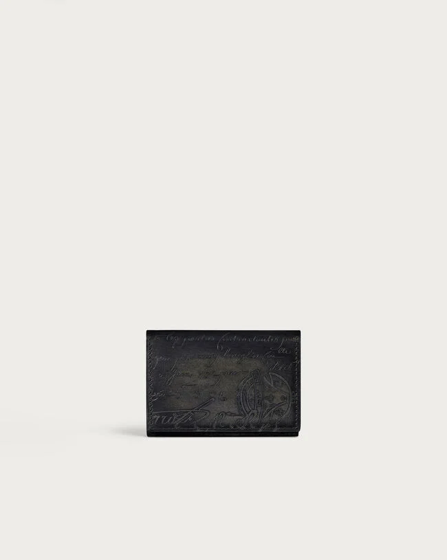 インブイア フラップ カードホルダー, Nero Grigio, hi-res