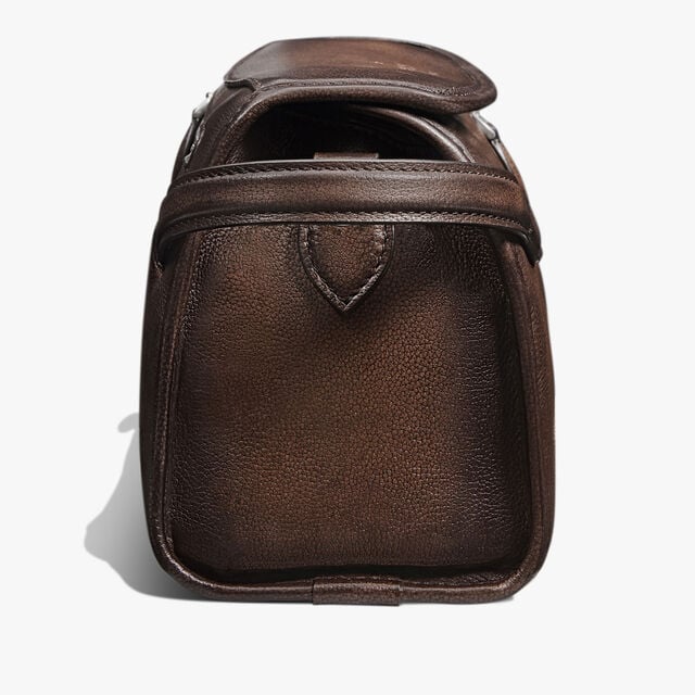 Morning On Strap Leather Messenger, SOFT BROWN, hi-res 5