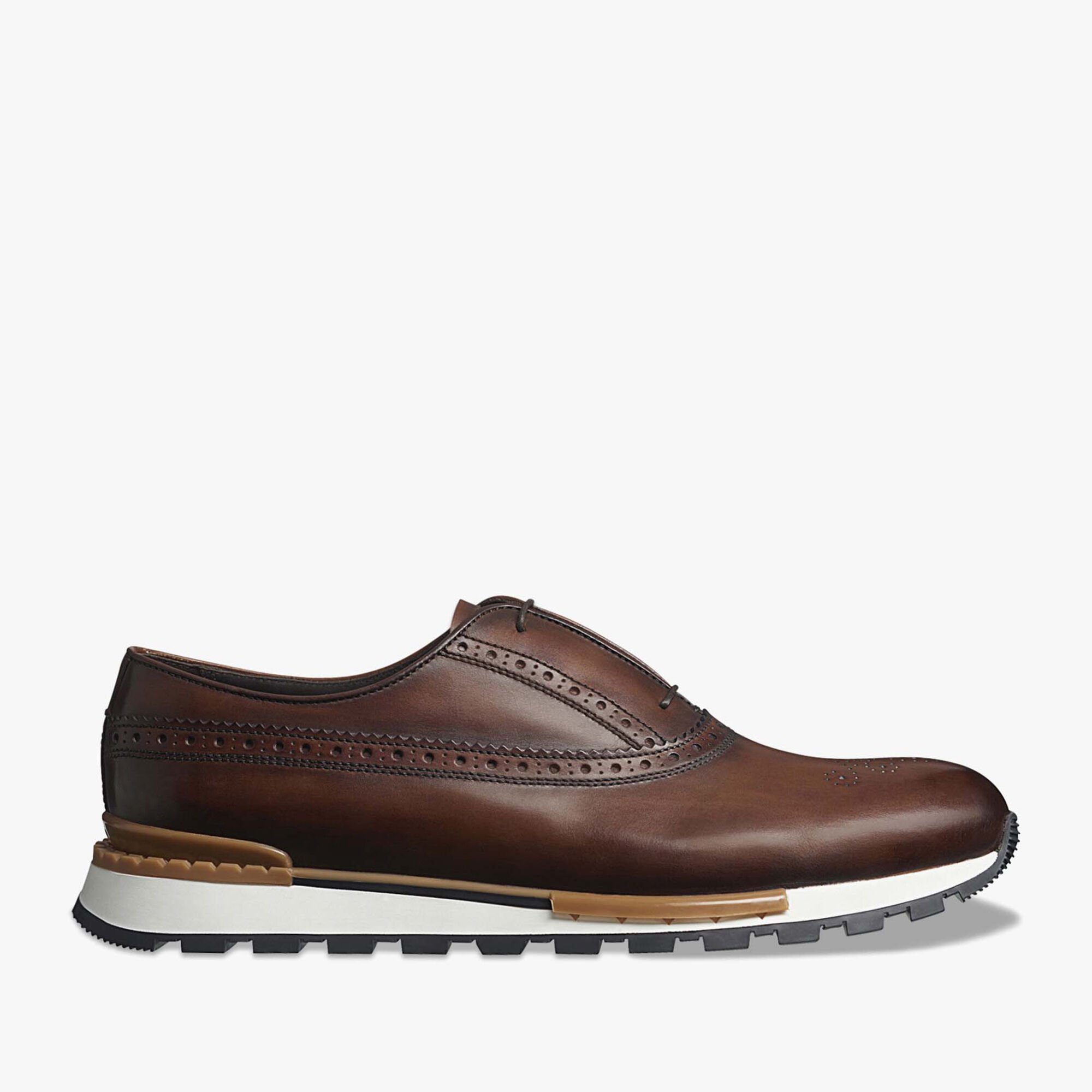 Fast Track Leather Sneaker, MOGANO, hi-res 1