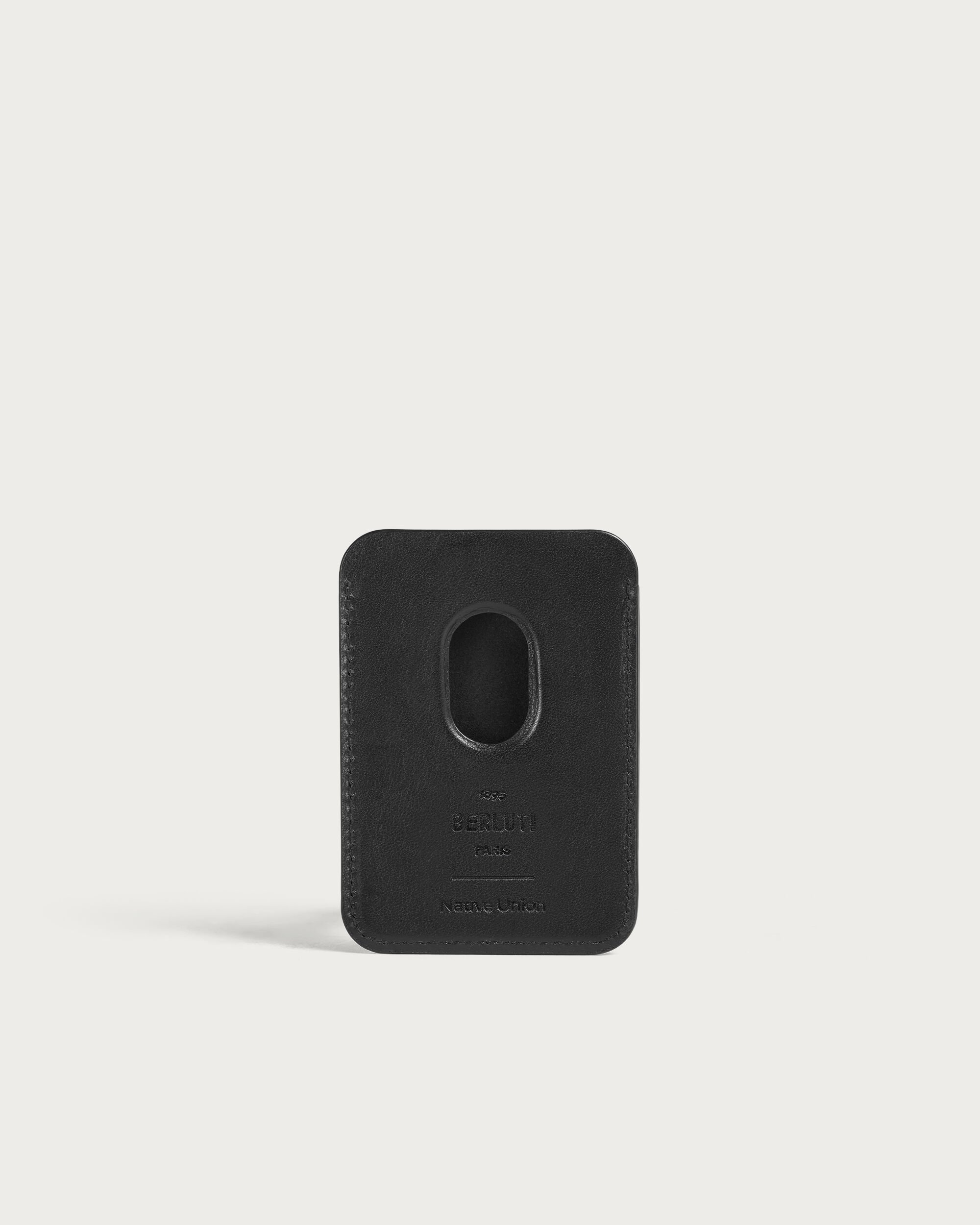Magnetic Card Holder, Deep Black, hi-res