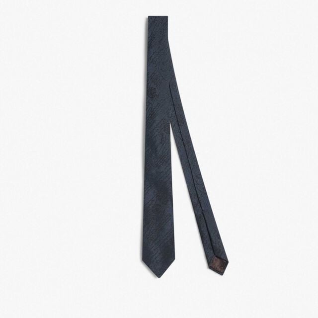 Scritto Tie, WASHED INDIGO, hi-res 1