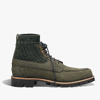 Grand Chemin Nubuck Leather Boot