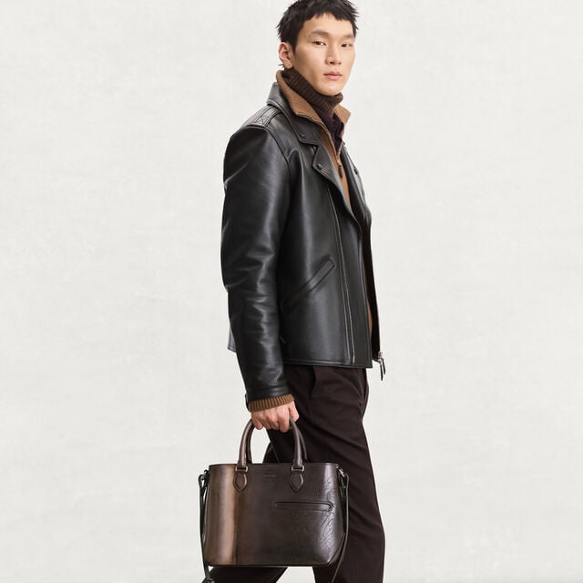 トゥジュール ルーチェ スクリットレザー トートバッグ XS, AURORA, hi-res 4