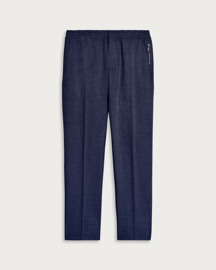 Berluti レザージッププラー ドローストリング パンツ