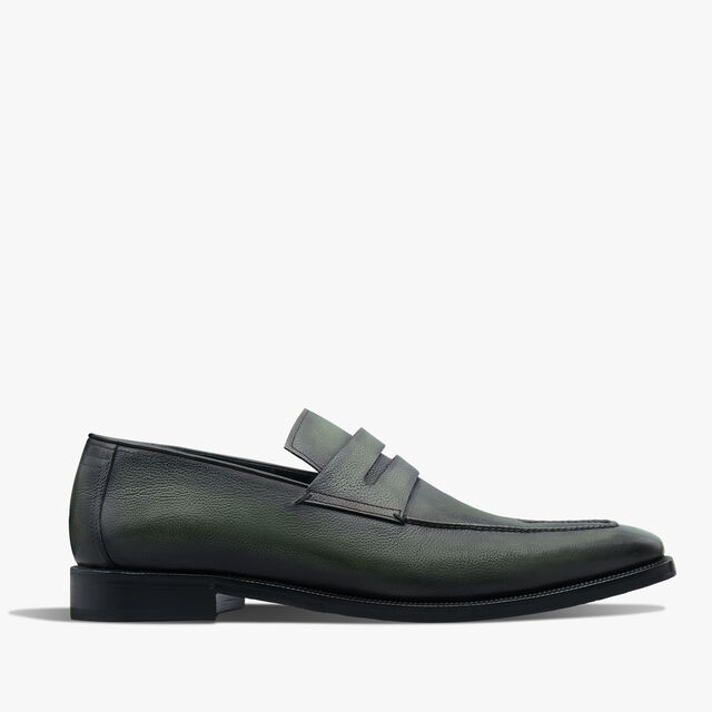 Andy Démesure Neo Flex Venezia Softy Calf Leather Loafer, NERO VERDE, hi-res 1