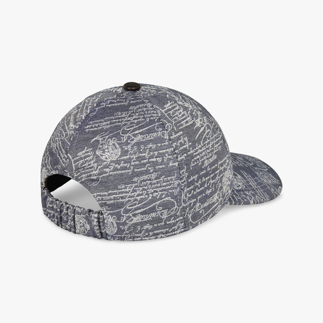 Silk Scritto Cap, BLUE GREY DUSK, hi-res 2