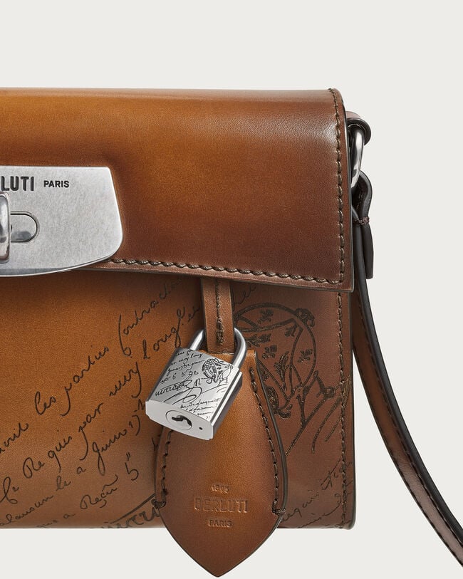 Sac Bandouli&egrave;re E'Mio Pouch On Strap, Cacao Intenso, hi-res