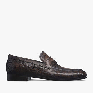 Mocassin Carlo Como En Cuir D'Alligator, TDM, hi-res