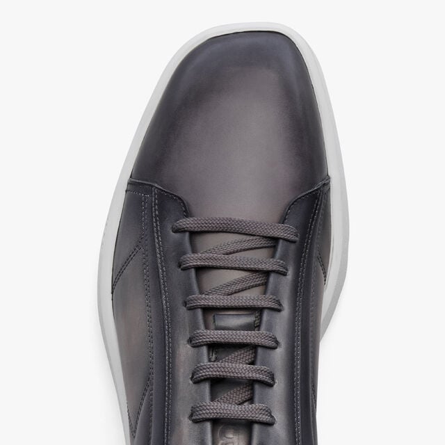 Stellar Scritto Venezia Calf Leather Sneaker, IRON GREY, hi-res 7