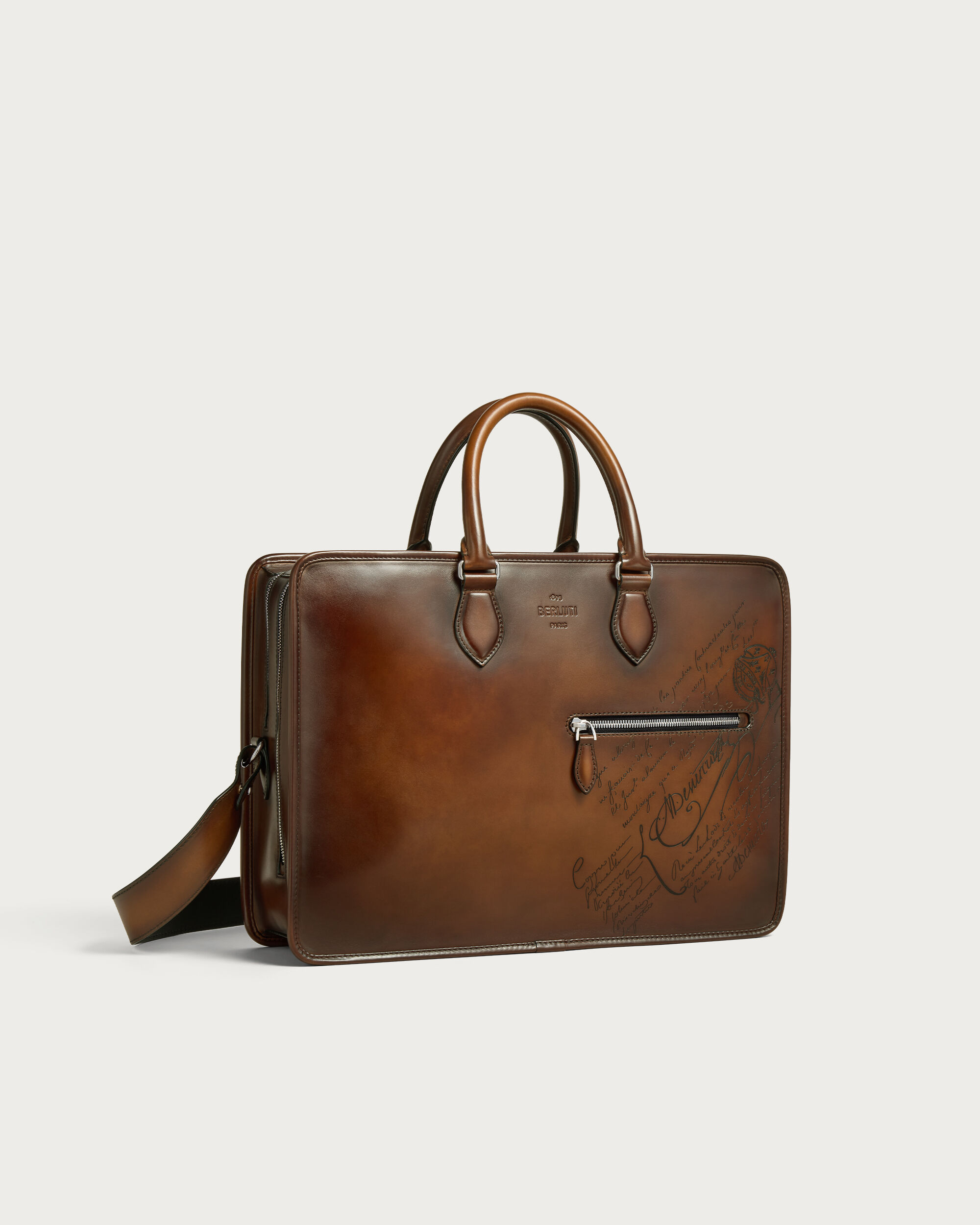 2 Jours Briefcase, Cacao Intenso, hi-res