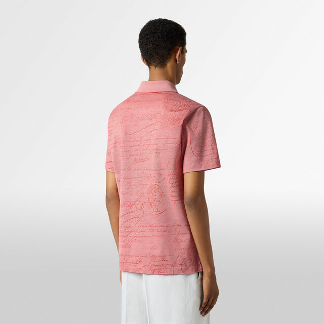 Scritto Pique Polo, LIGHT CORAL, hi-res 3