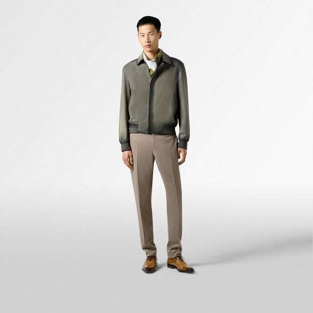 Patina Flight Jacket, CLAY GREEN, hi-res 5