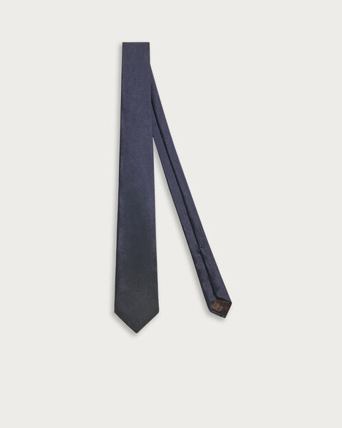 Gradient Scritto Pattern Tie, Blue Charcoal, hi-res